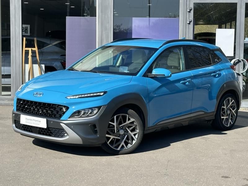 Théobald Occasion Hyundai Kona Hybride Bleu